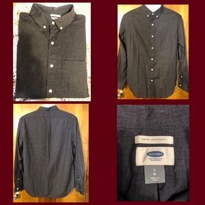 🗝Old Navy Slim Fitted Button Down Shirt🗝